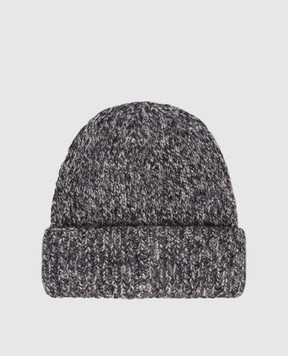 Moncler Сіра шапка з вовною альпаки K20933B00066M1209