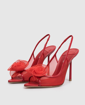 Le Silla Червоні слінгбеки ROSE 5308F090BXPPNEM