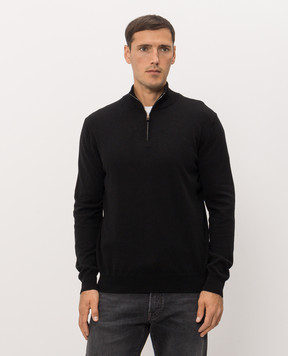 Cashmere&Whiskey Чорний джемпер з кашеміру MU866A1312525R