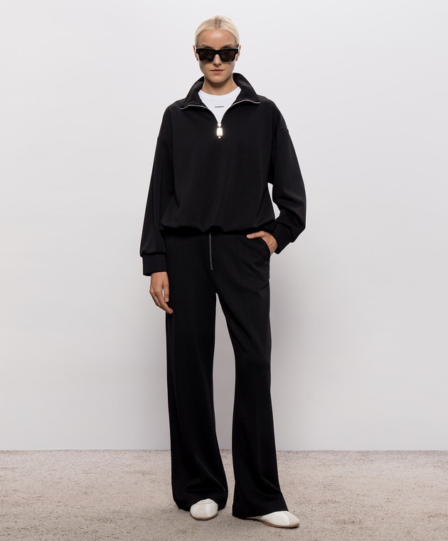 Dondup Белая майка в рубчик DS071JS0314DNC4 изображение 2