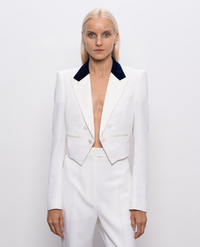 Tom Ford Жакет кольору айворі з вовни GI3107FAX1667