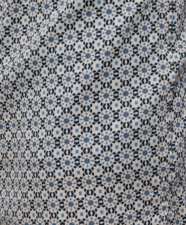 Zimmerli Бежевые трусы-боксеры в принт 469027201978 изображение 3