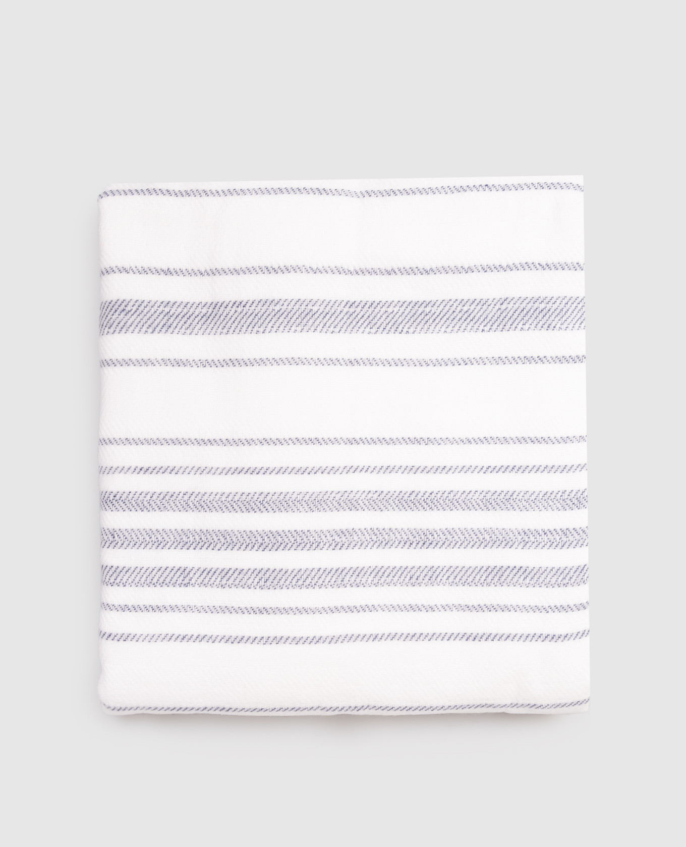 Белое полотенце Stripe в полоску