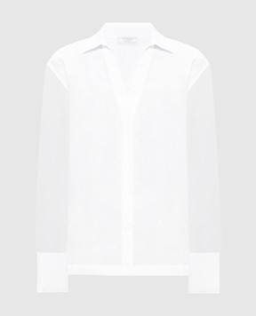 Peserico Біла блуза з шовком A0634500Q8372B