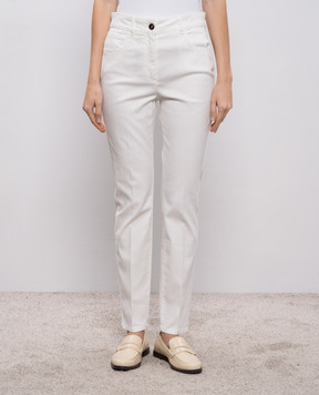 Peserico Білі джинси M04726T008500