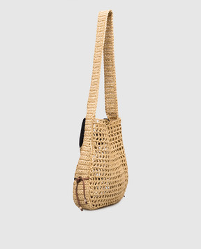 PUCCI Бежева плетена сумка Puccinella 6HBC356H026
