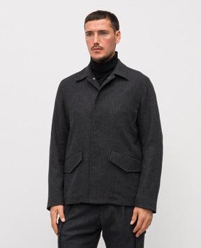 Herno Сіра куртка з вовною FI000137U12772