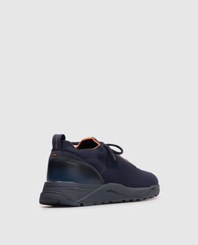 Santoni Сині кросівки MBIO21601NOTNHOD