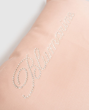 Blumarine Home Рожева декоративна подушка Giada з кристалами Swarovski H0000000115