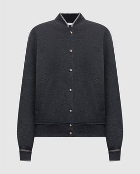 Brunello Cucinelli Серый кардиган MD991B2Q06