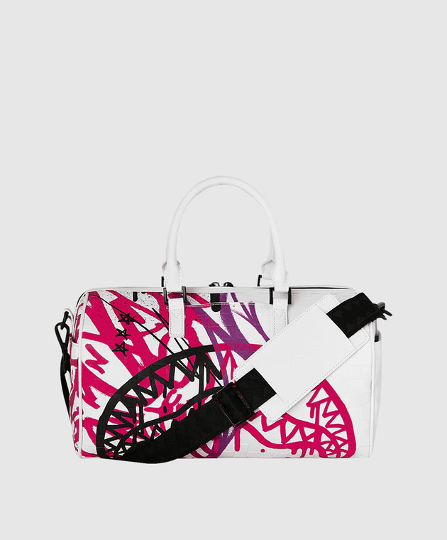 Sprayground Детская белая сумка CRASH GRAFF TURBO 910D9009NSZ изображение 3