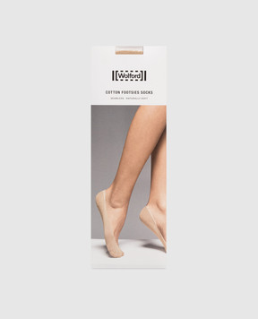 Wolford Бежевые носки-следы Seamless 41531