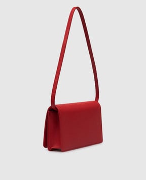 Valentino Червона шкіряна сумка з емблемою VLogo Signature 8W2P0AK8SNP