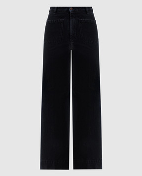 Victoria Beckham Сині джинси кльош Alina 1426DJE007252S