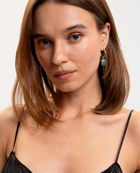 Swarovski Золотые серьги с покрытием 18 карат 5752890