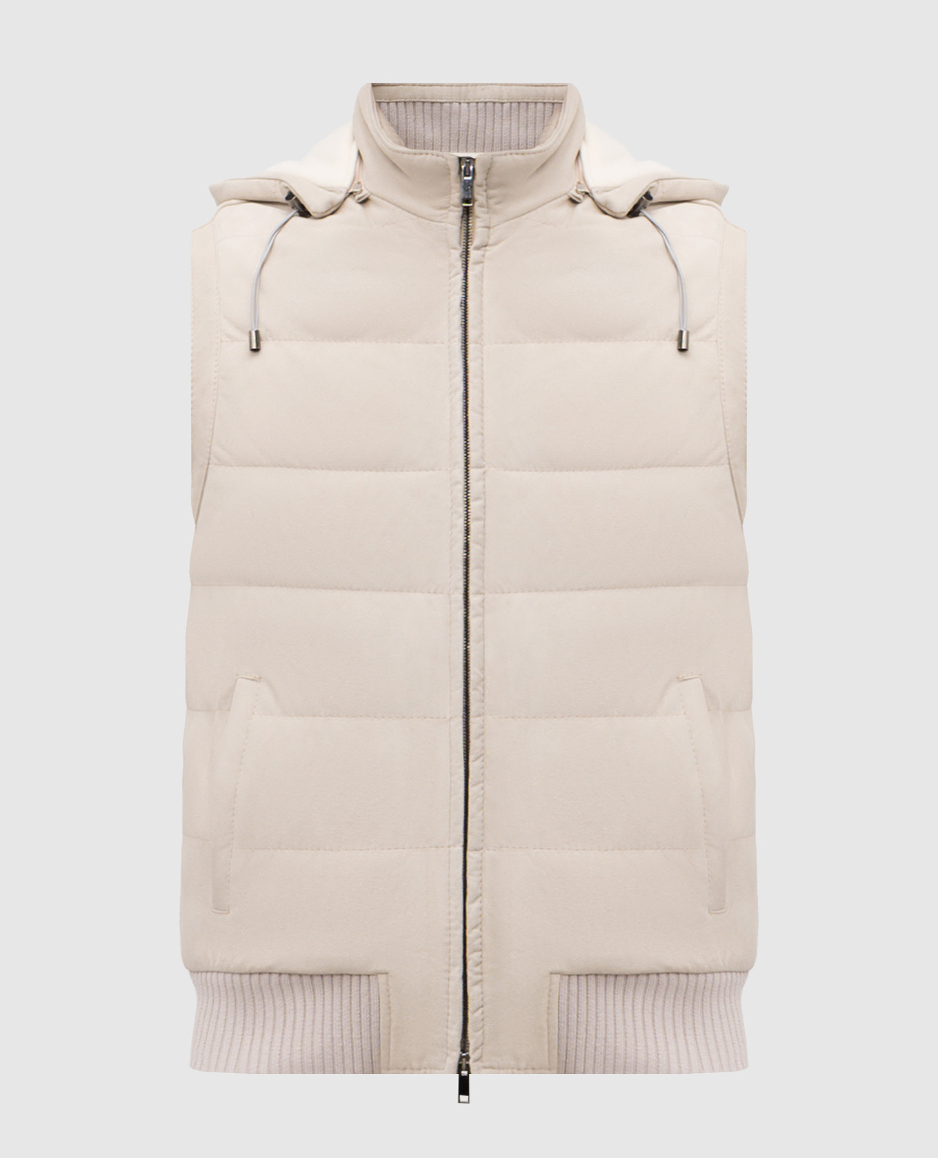 

Бежевый замшевый жилет, Верхняя одежда