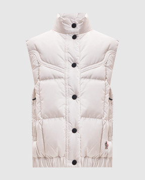Moncler Grenoble Пуховий жилет Doucy кольору айворі L20981A00028599JX