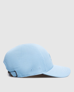C.P. Company Детская голубая кепка с вышивкой логотипа CPX005LOA04