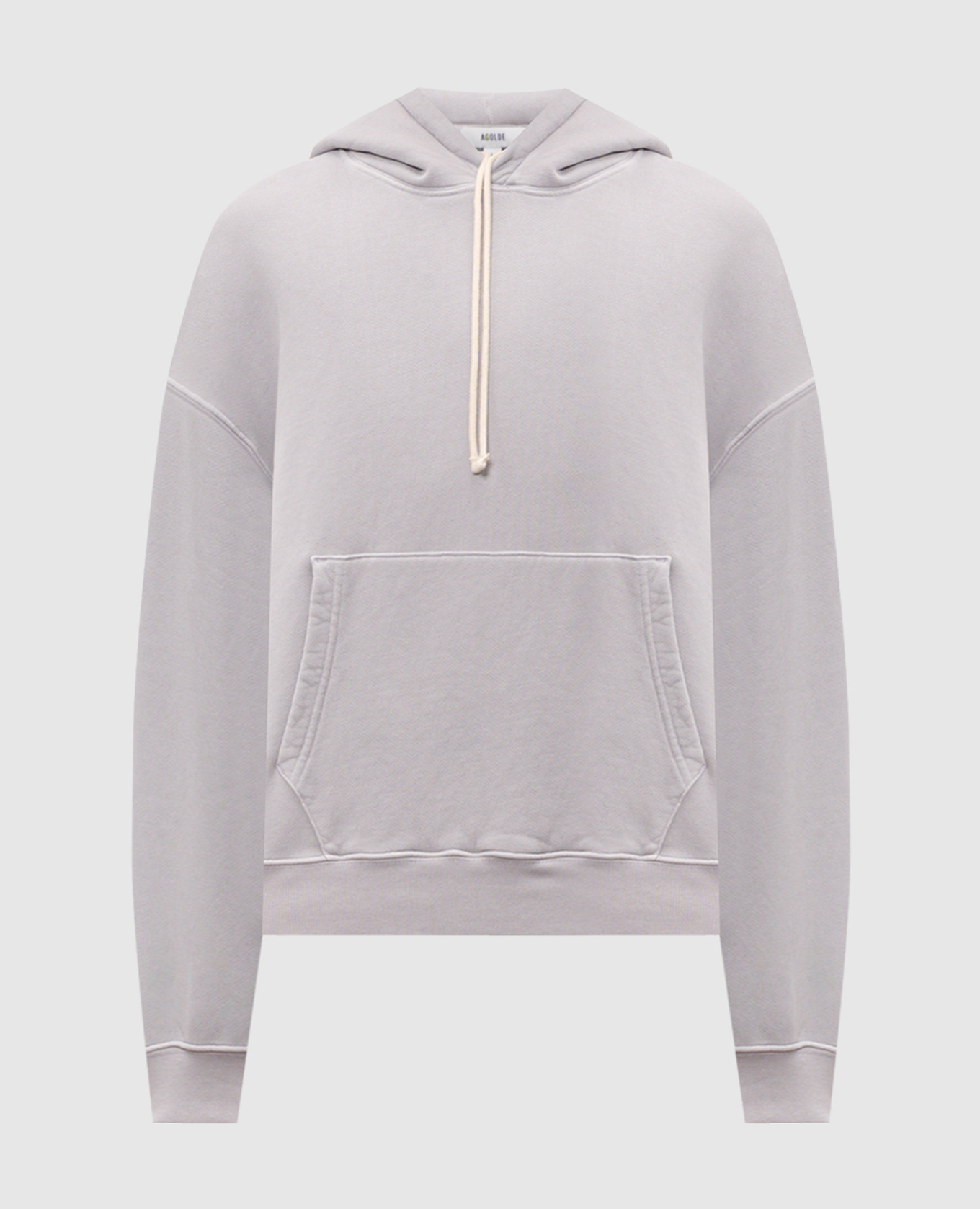 

Серое утепленное худи Boyce, Серый, Худи