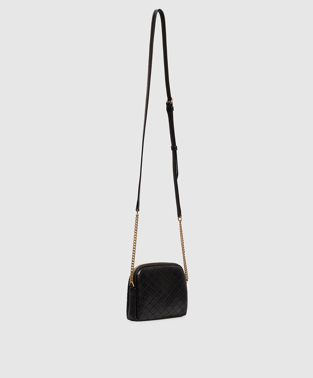 Saint Laurent Черная кожаная сумка Gaby 7336671EL07 изображение 3
