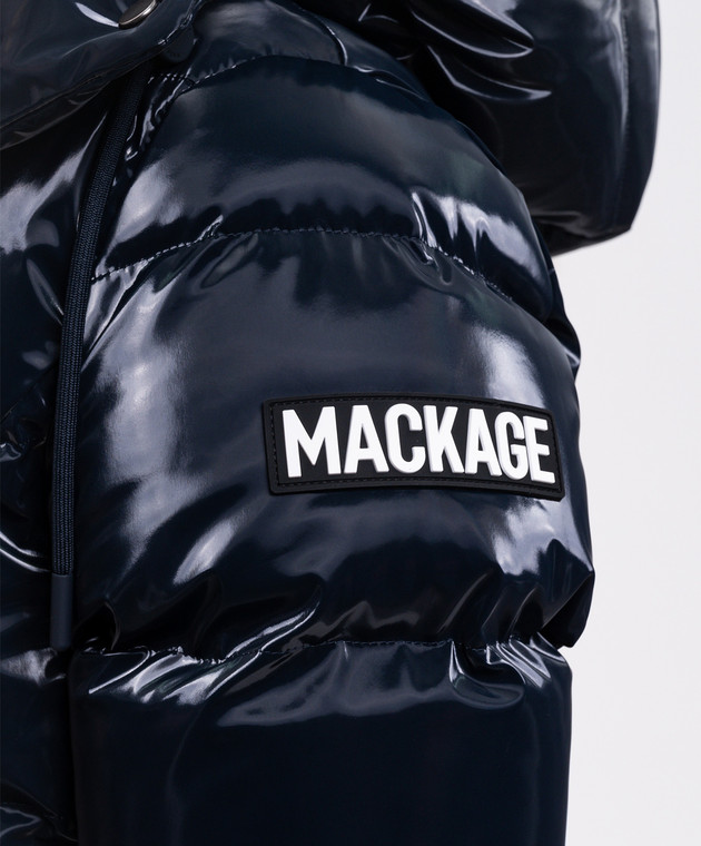 Mackage Синій пуховик MADALYN-GLO MADALYNGLO зображення 5