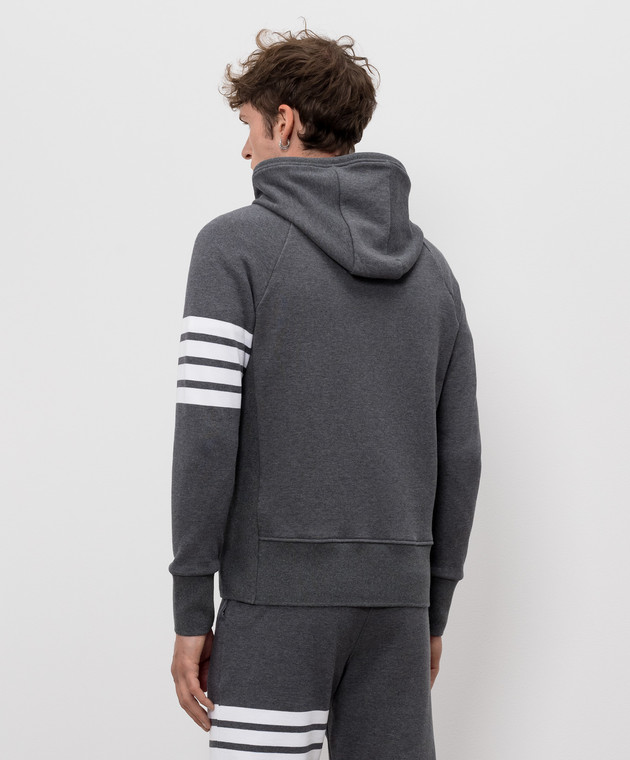 Thom Browne Серая спортивная куртка MJT022H00535 изображение 4