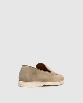 Doucal's Коричневі замшеві лофери Visone DU3413NWMAUY009