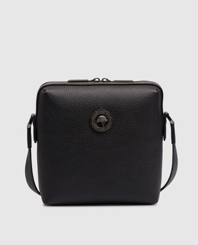 Stefano Ricci Чорна шкіряна сумка з емблемою ND155GTUVD