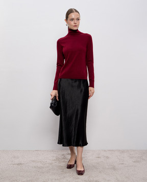 Allude Красный гольф с шерстью мериноса с люрексом 25564102