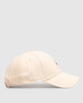 Moncler Бежева кепка з логотипом L10933B0000804863