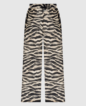 Ermanno Scervino Life Штани в анімалістичний принт D484P700YAJ