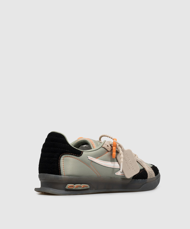 Off-White Зелені комбіновані кросівки End Of Play OF05968310 зображення 3