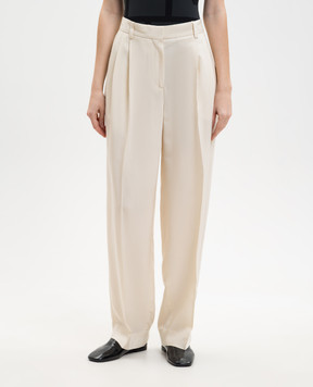 Toteme Бежеві штани 252WRB0289FB0459