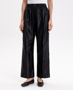 Carven Черные брюки с шелком 6261K21281