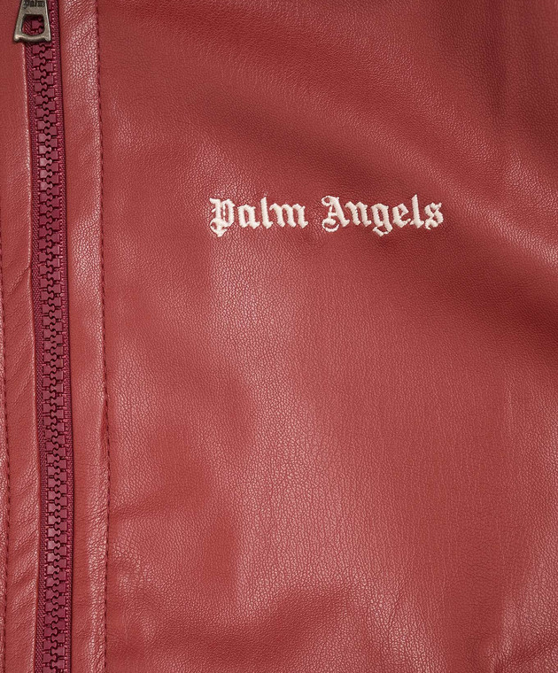 Palm Angels Дитяча червона спортивна куртка F6PAJGJK164 зображення 3