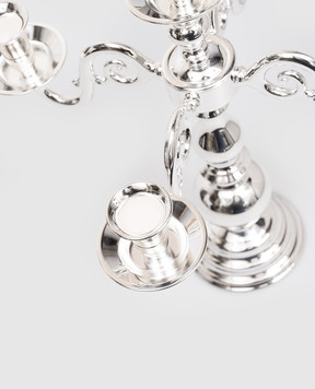 Broggi 1818 Сріблястий підсвічник Ambasciata на п'ять свічок 3100018547