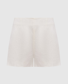 Faithfull Білі шорти Lila з льону FF3357WHT