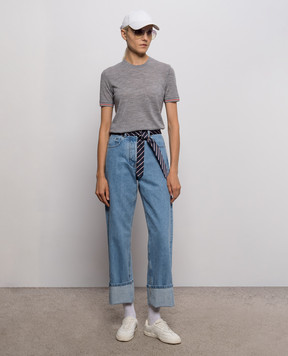 Thom Browne Голубые джинсы FTC509WF1215