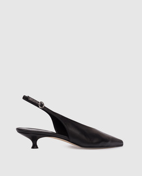 Aeyde Чорні шкіряні слінгбеки Camila PU0666001001126