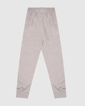 Balmain Дитячі сірі джогери BZ6I40Z31881214