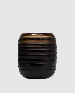 Onno Свічка Sphere Amber M з ароматом Zanzibar в скляному свічнику ON247Z