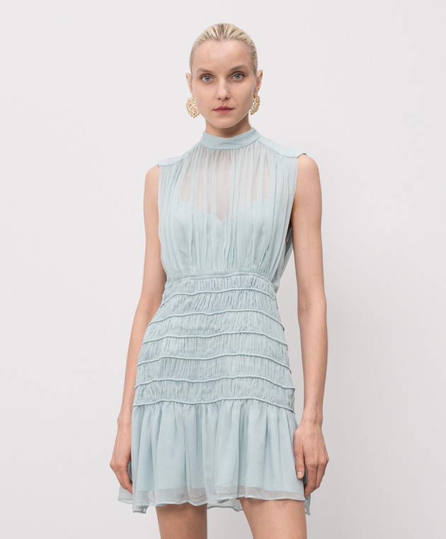 Twinset Голубое платье 261TT2040 изображение 3
