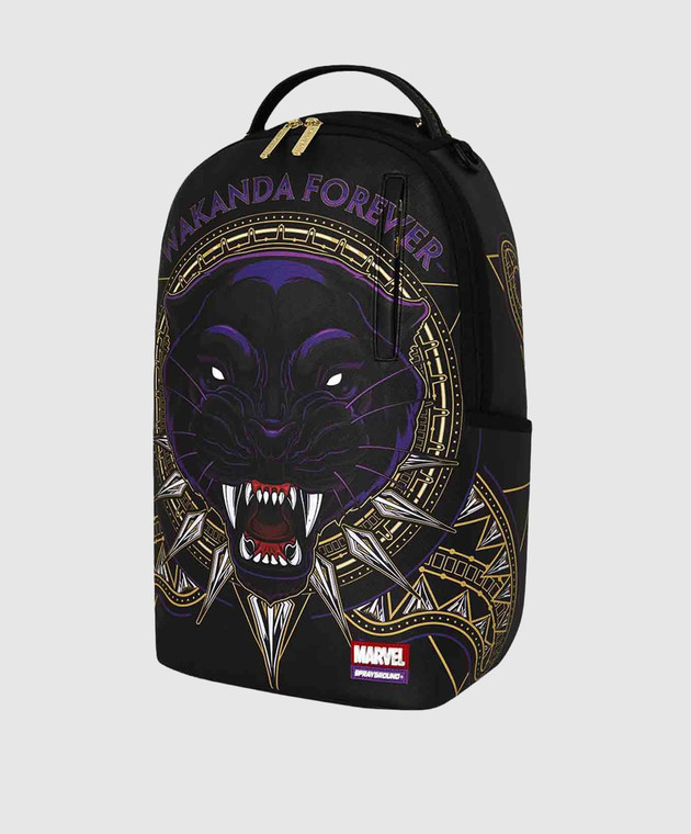 Sprayground Детский рюкзак WAKANDA BLACK PANTHER SHARK 910B9073NSZ изображение 2