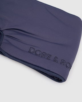 Dore & Rose Синяя охлаждающая маска для сна с логотипом COOLINGDEEPSLEEPMASK