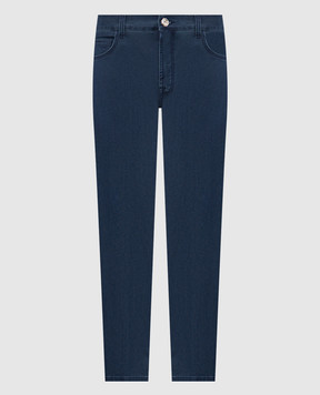 Stefano Ricci Синие джинсы с логотип патч MFT61B1091T248BL