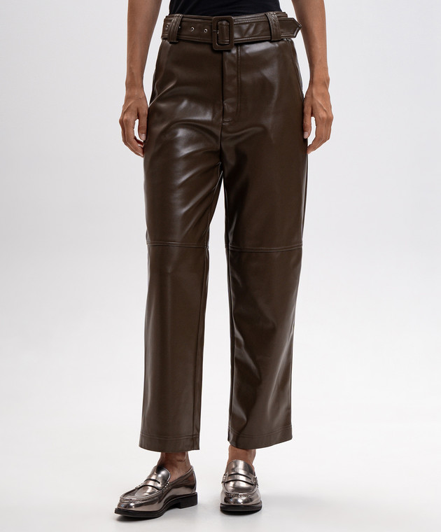Twinset Брюки цвета хаки 262TP2051 изображение 3