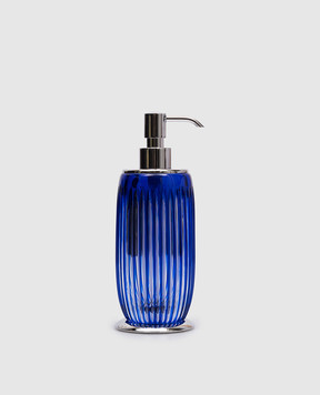 Treesseci Синій кришталевий дозатор для рідкого мила Blue Sky Crystal BL01DATBSL