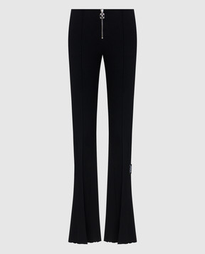 Off-White Чорні штани Jer з емблемою 2CA19AS26JER001