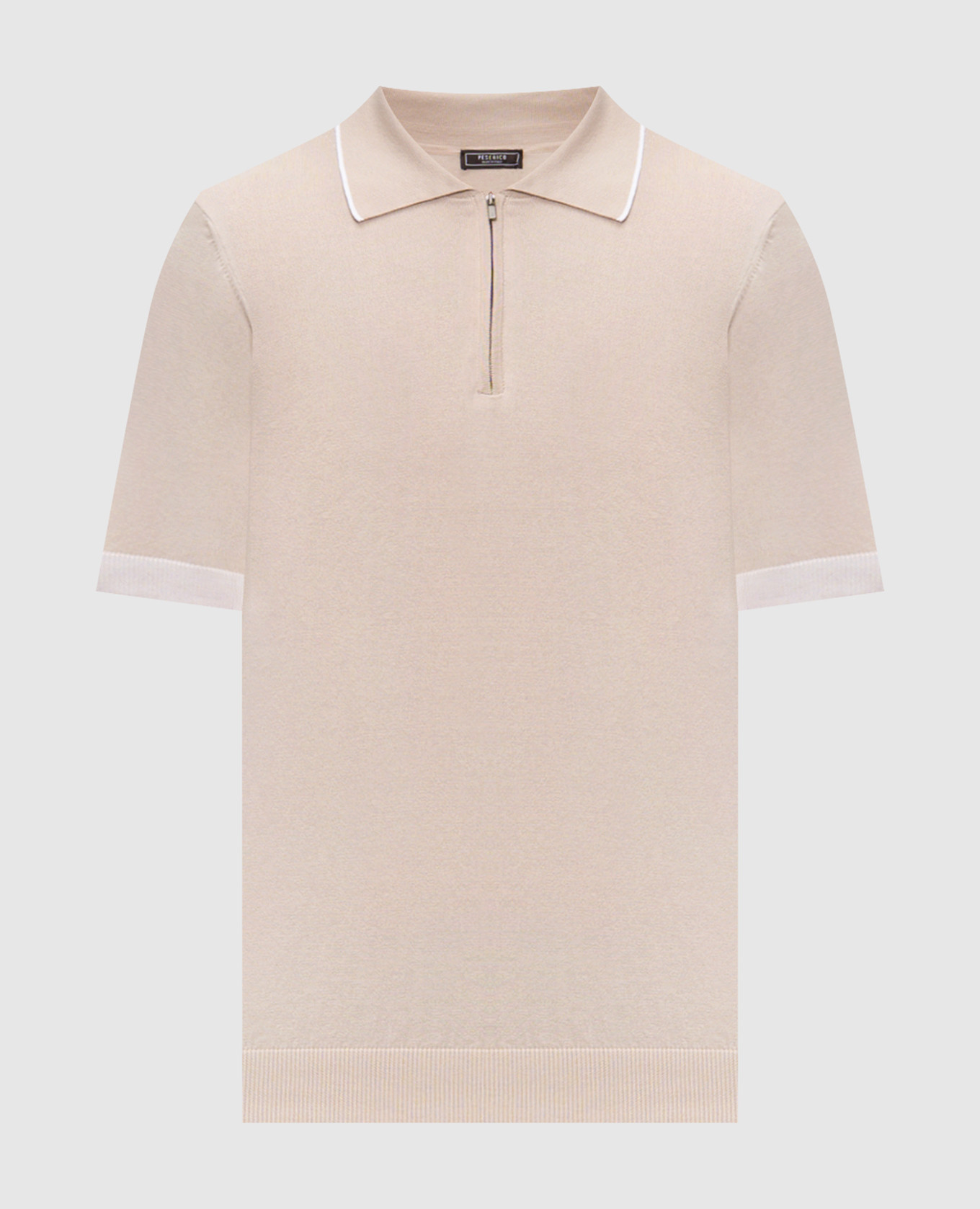 Бежевое поло