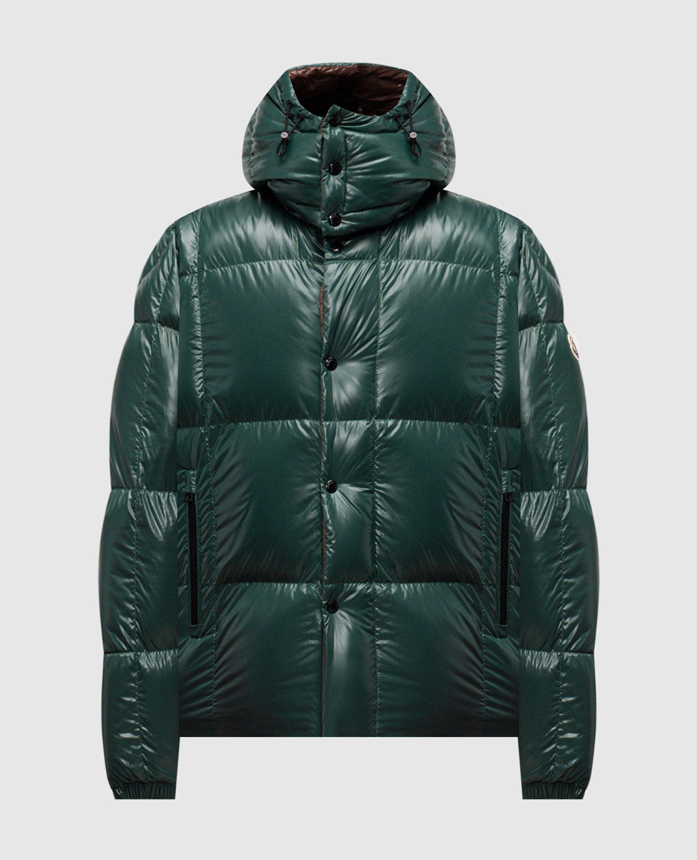 

Зеленый пуховик Parana с логотипом, Пуховики